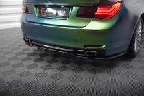 BMW 7-Serie F01 2008-2013 Bakre Splitter (Med Splitters) V.1 Maxton Design